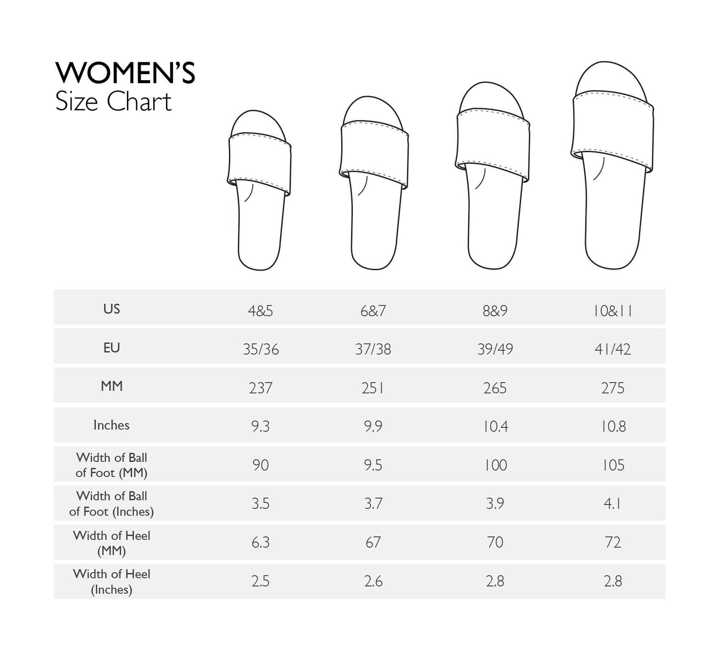 Women's Slide