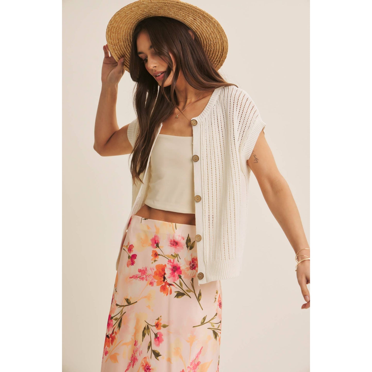 Button-Down Sweater Vest