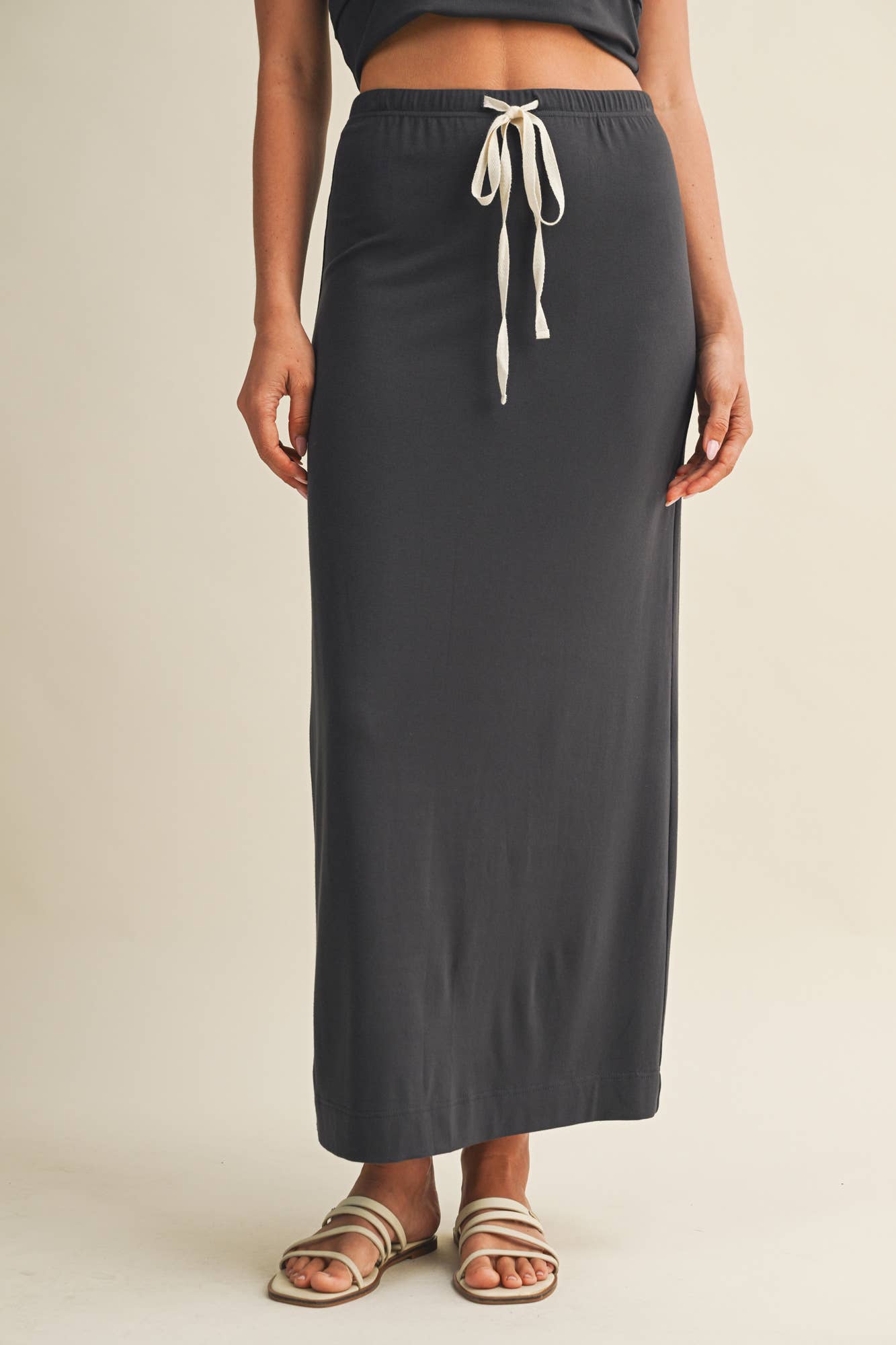 Knit Jersey Maxi Skirt