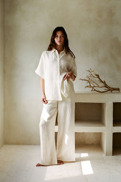 High Waisted Wide Leg Pants