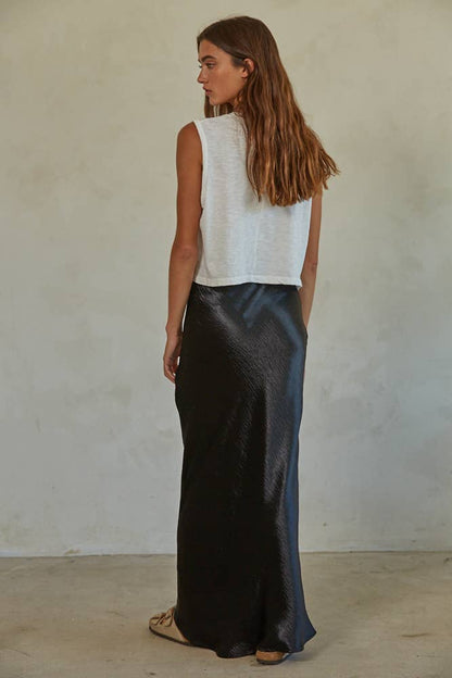 Garment Washed Crop Tee