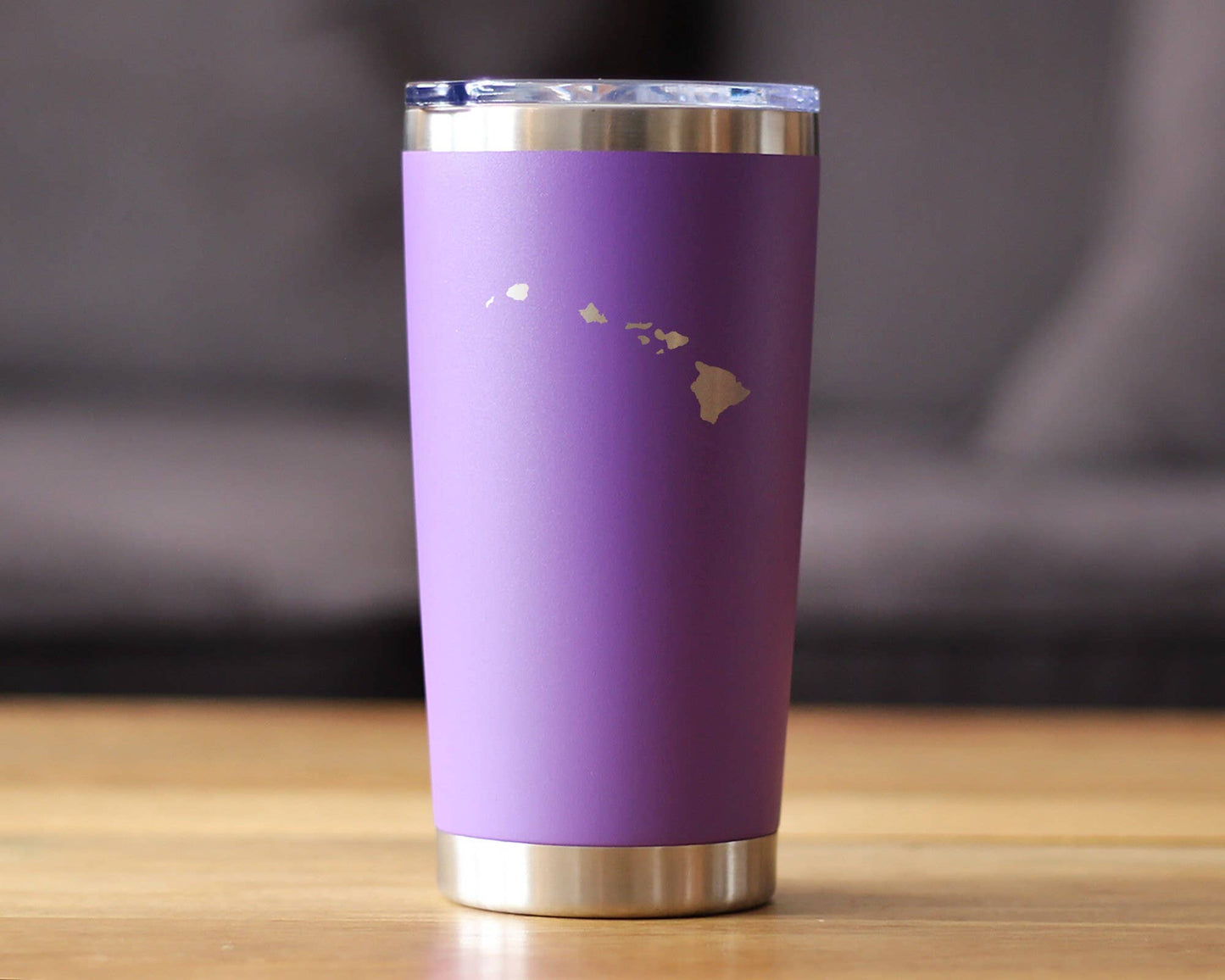 Hawaii Outline Insulated Travel Tumbler