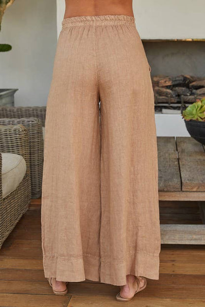 Palazzo Linen Pants
