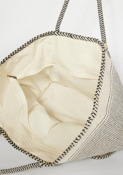 Zip-Up Tote Bag