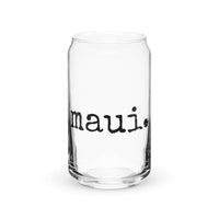 Maui. - Glass Tumbler