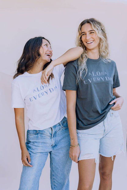 Aloha Everyday Stamped T-Shirt