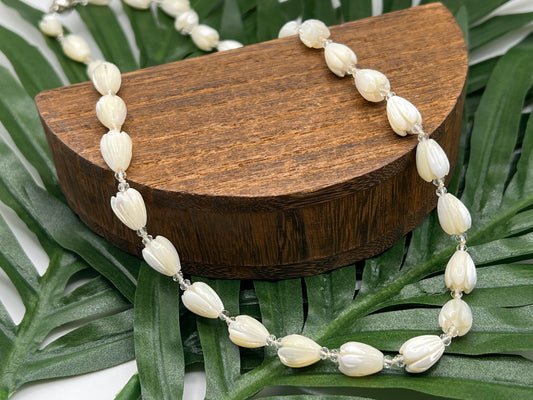 Mother of Pearl Pikake Necklace