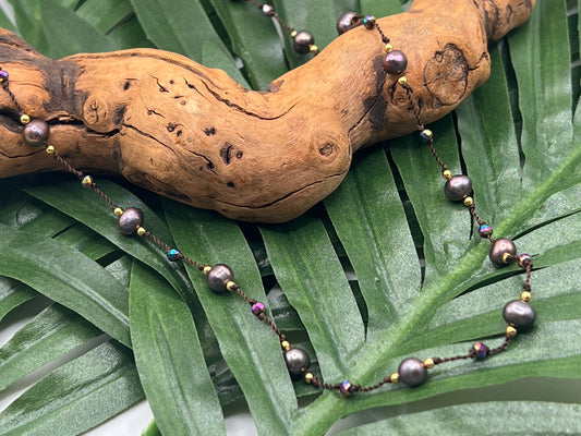 Pearl Knotted Layering Necklace