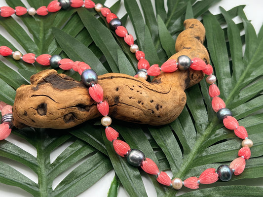 Pikake Shell Lei Necklace