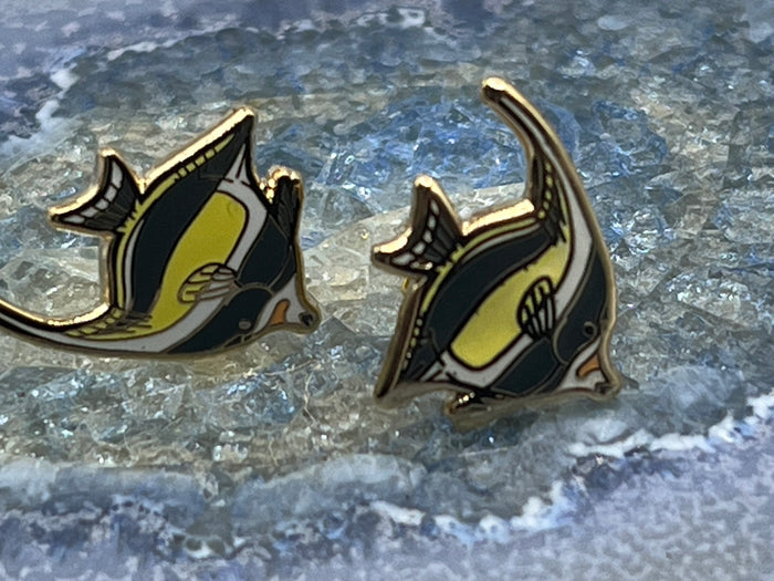 Moorish Idol Enamel Earrings