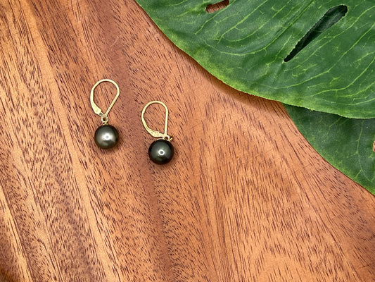 Tahitian Pearl Earrings