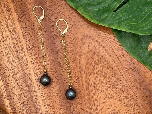 Enhanced Edison Pearl Earrings