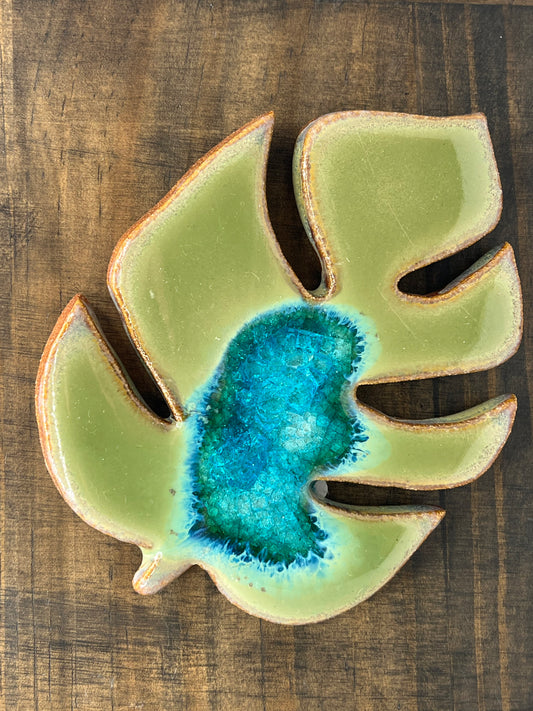 Monstera Leaf Coaster