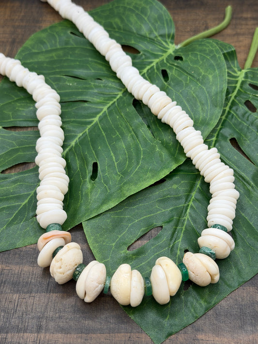 Puka Amazonite Necklace
