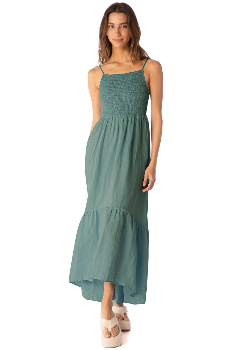 Eucalyptus Green Isadora Long Dress