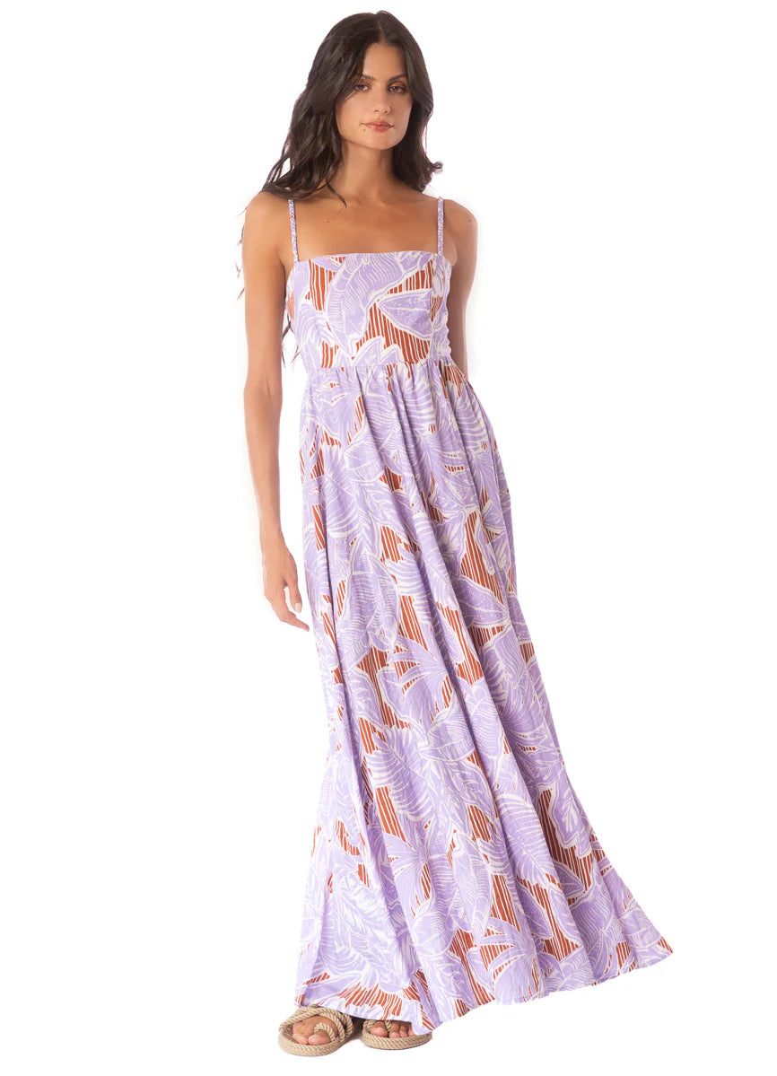 Wisteria Bloom Maxi Dress