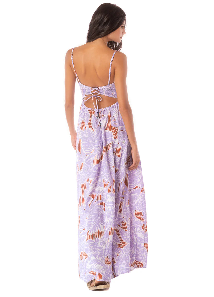 Wisteria Bloom Maxi Dress