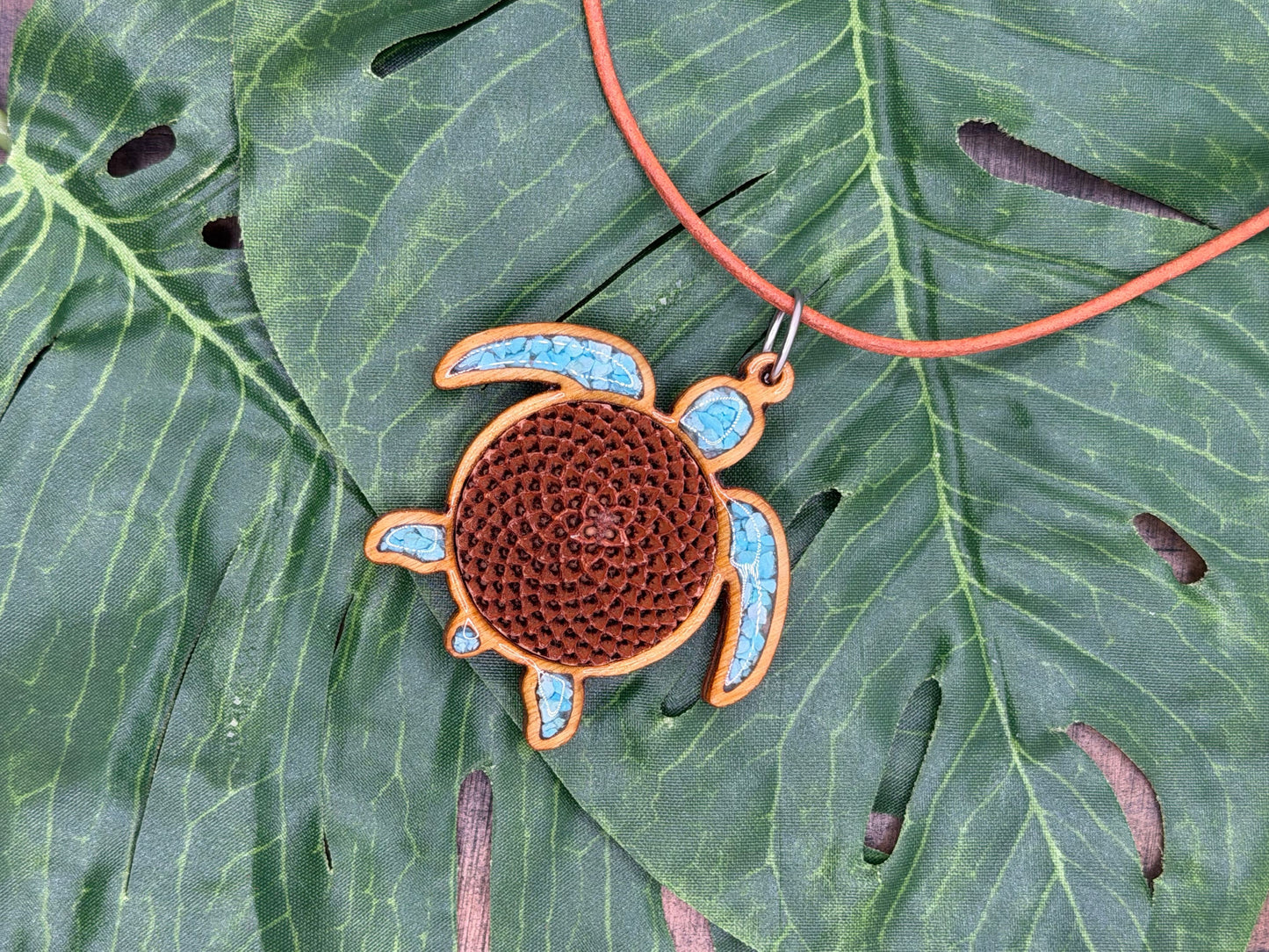 Protea Necklace-Turtle