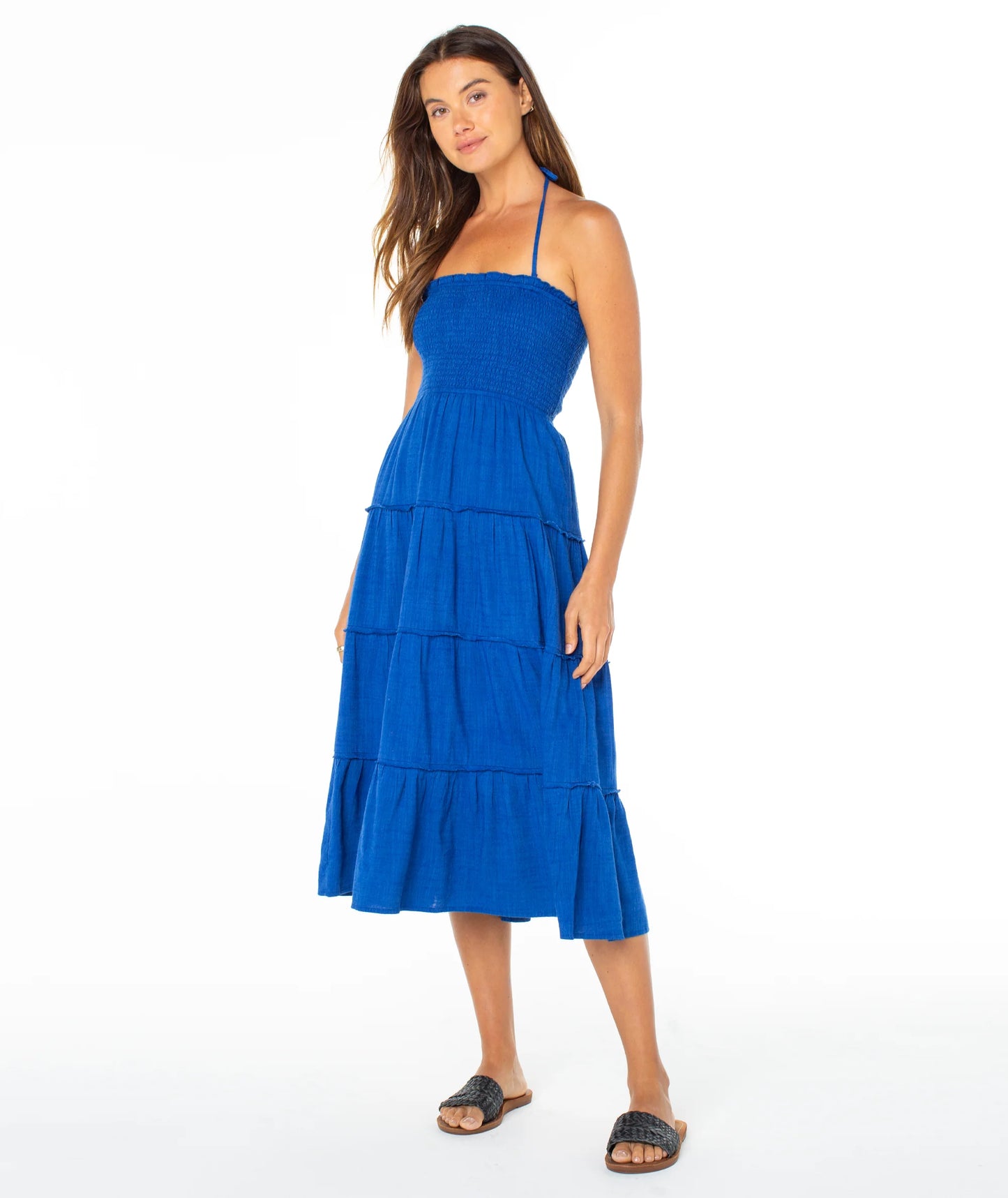 Surf The Web Midi Dress