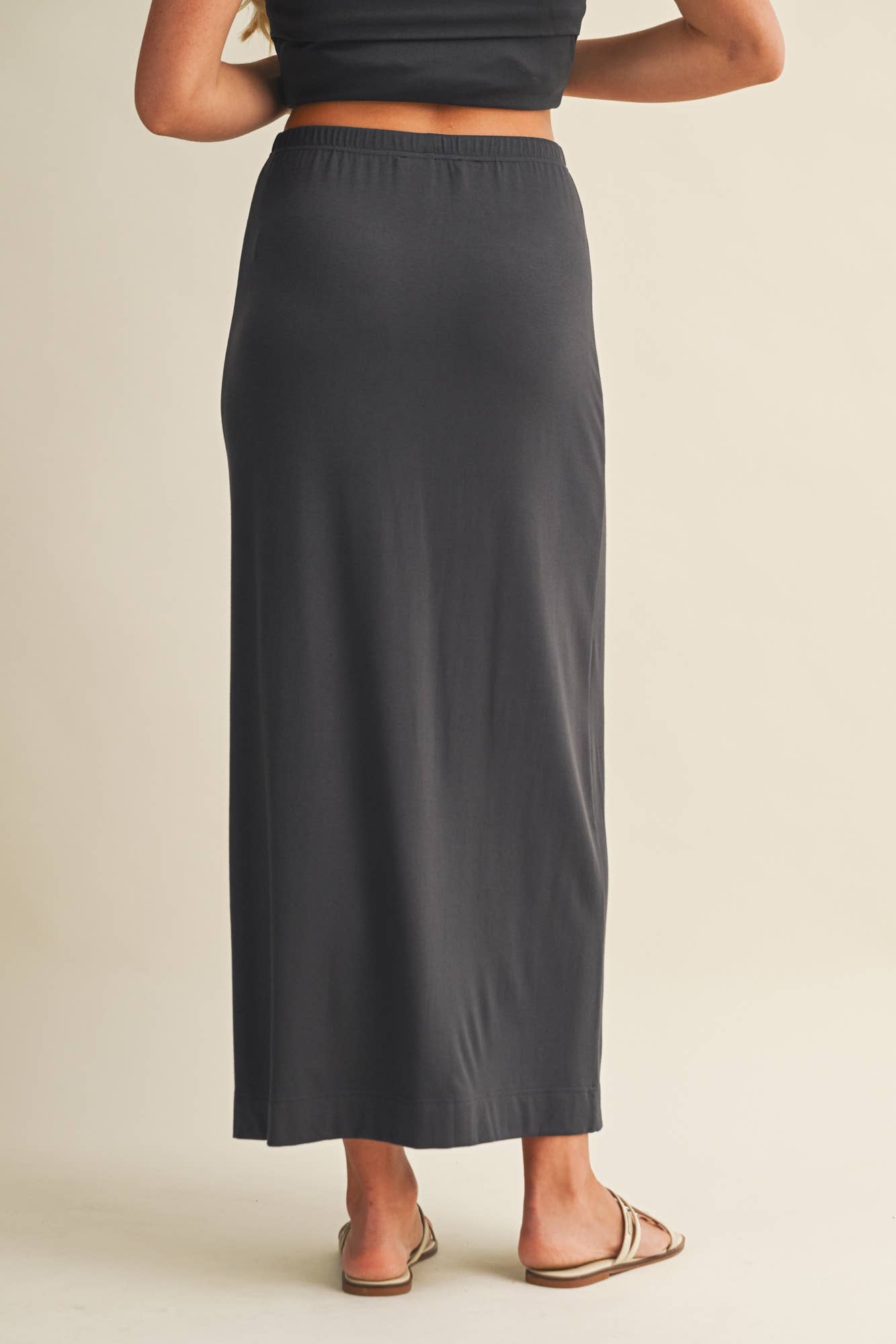 Knit Jersey Maxi Skirt