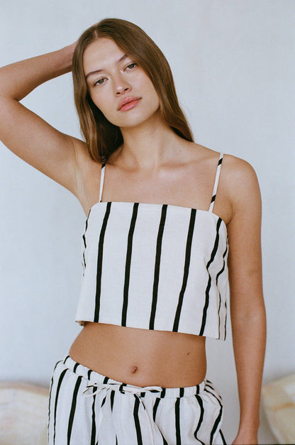 Square Neck Crop Top