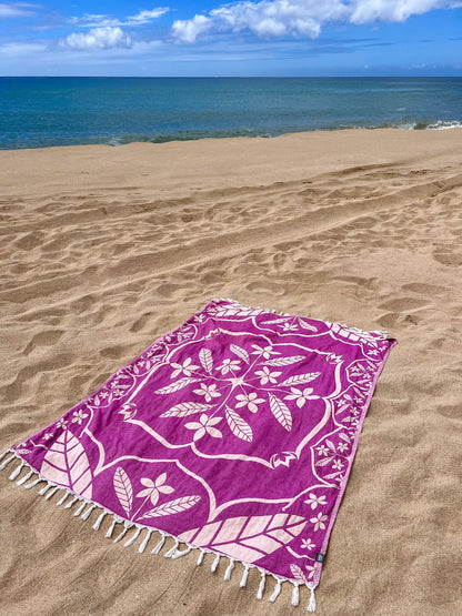 Frangipani Luxurious Blanket for 2