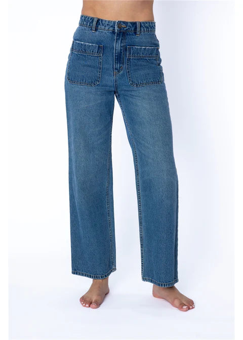 Brooke Woven Denim Pant