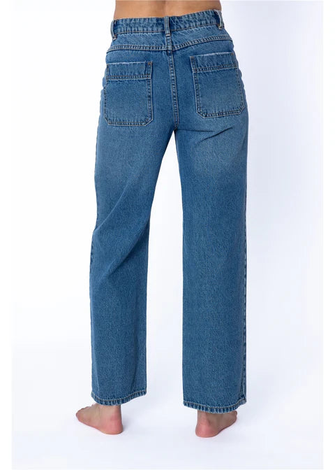 Brooke Woven Denim Pant