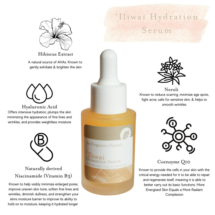 'Iliwai Hydration Serum: 1oz