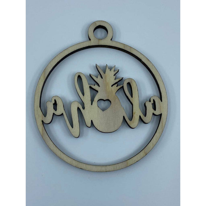 Aloha Pineapple Keepsake Ornament