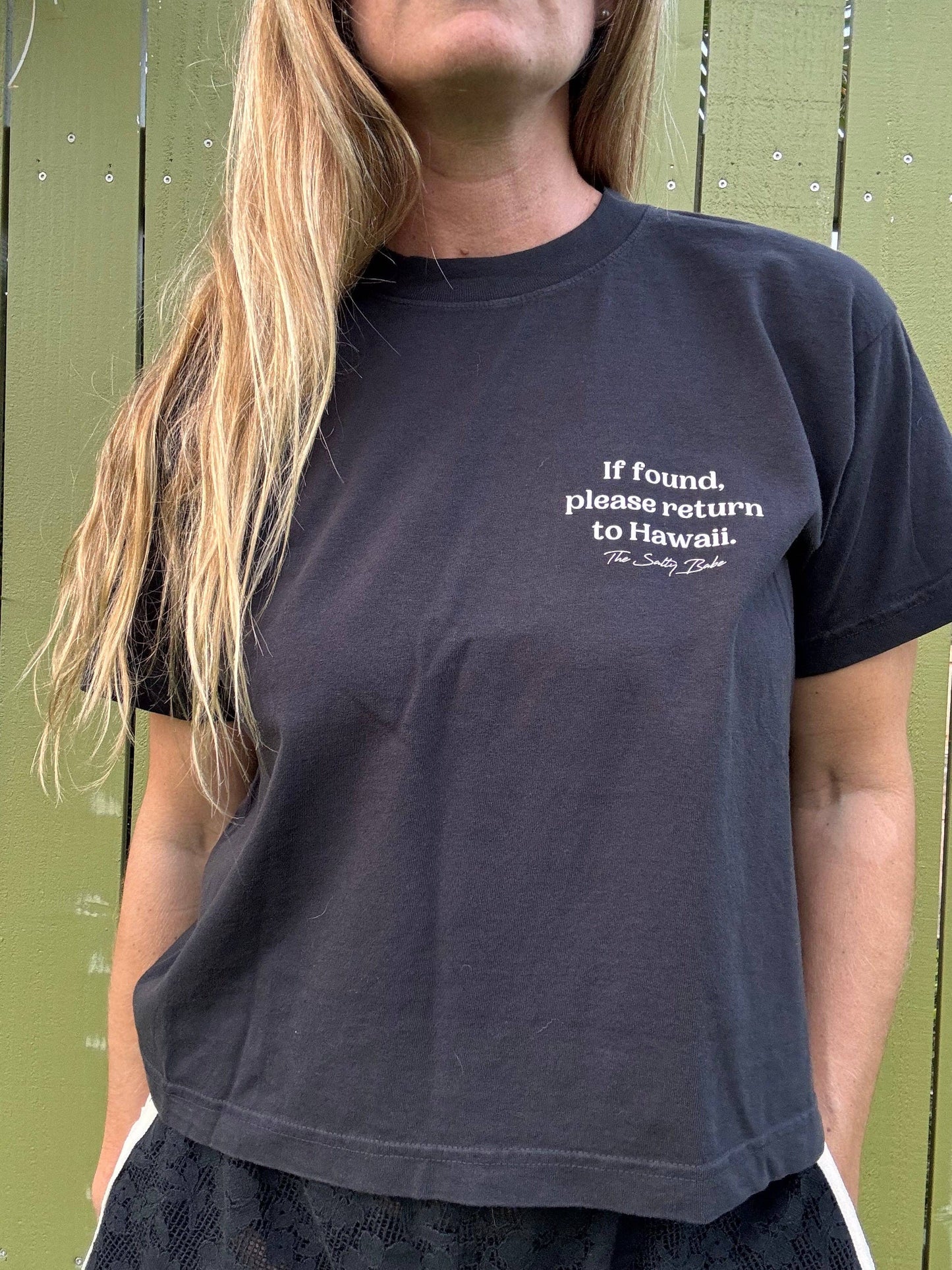 Return To Hawaii Boxy Tee