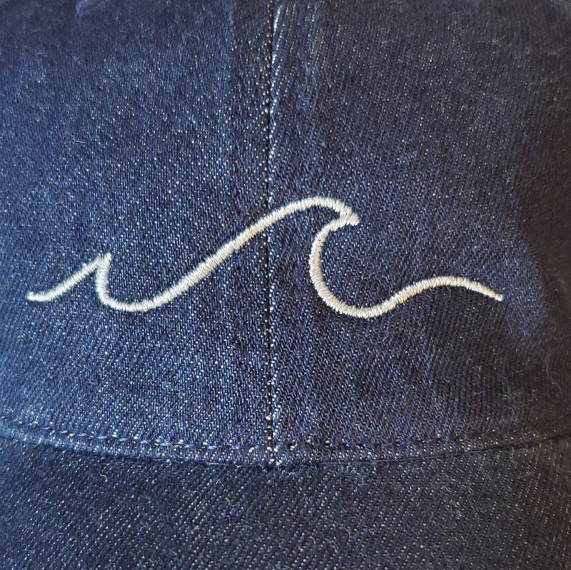 Simple Wave Denim Hat