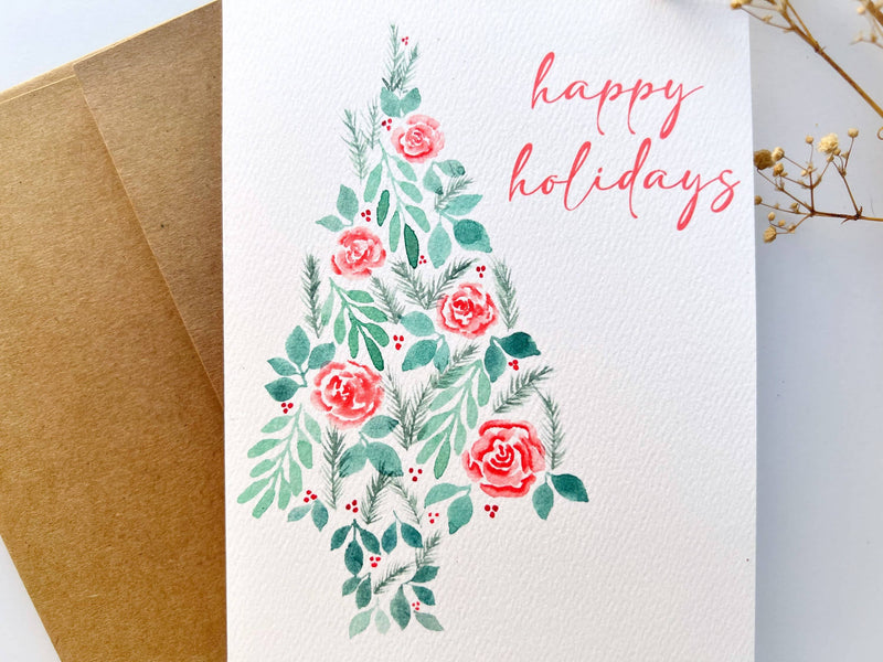 Christmas Tree Card | Happy Holidays