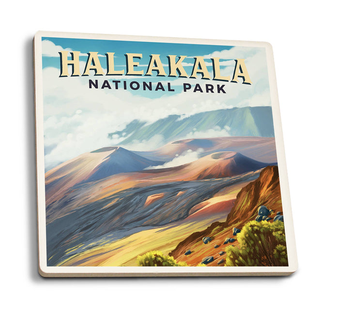 Ceramic Coaster HaleakalÄ National Park, Hawaii