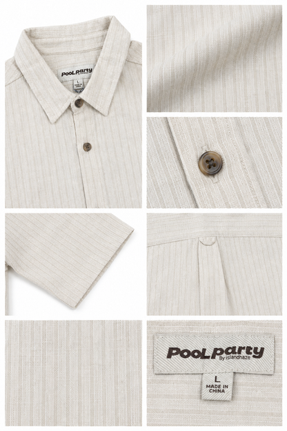 Men's Coastal Linen Blend Shirt