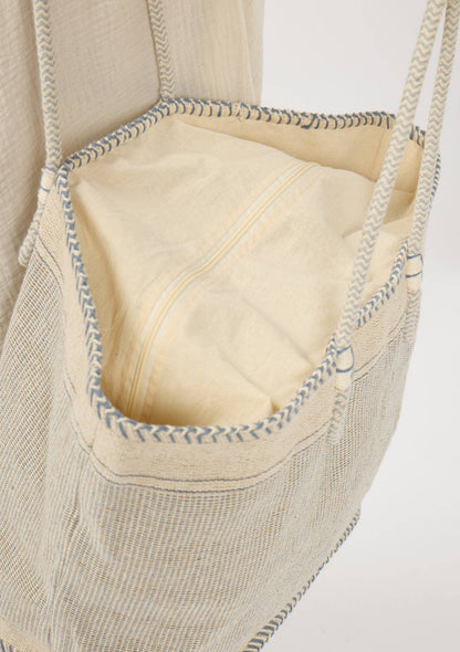 Zip-Up Tote Bag