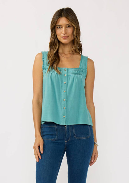Lace Trim Tank