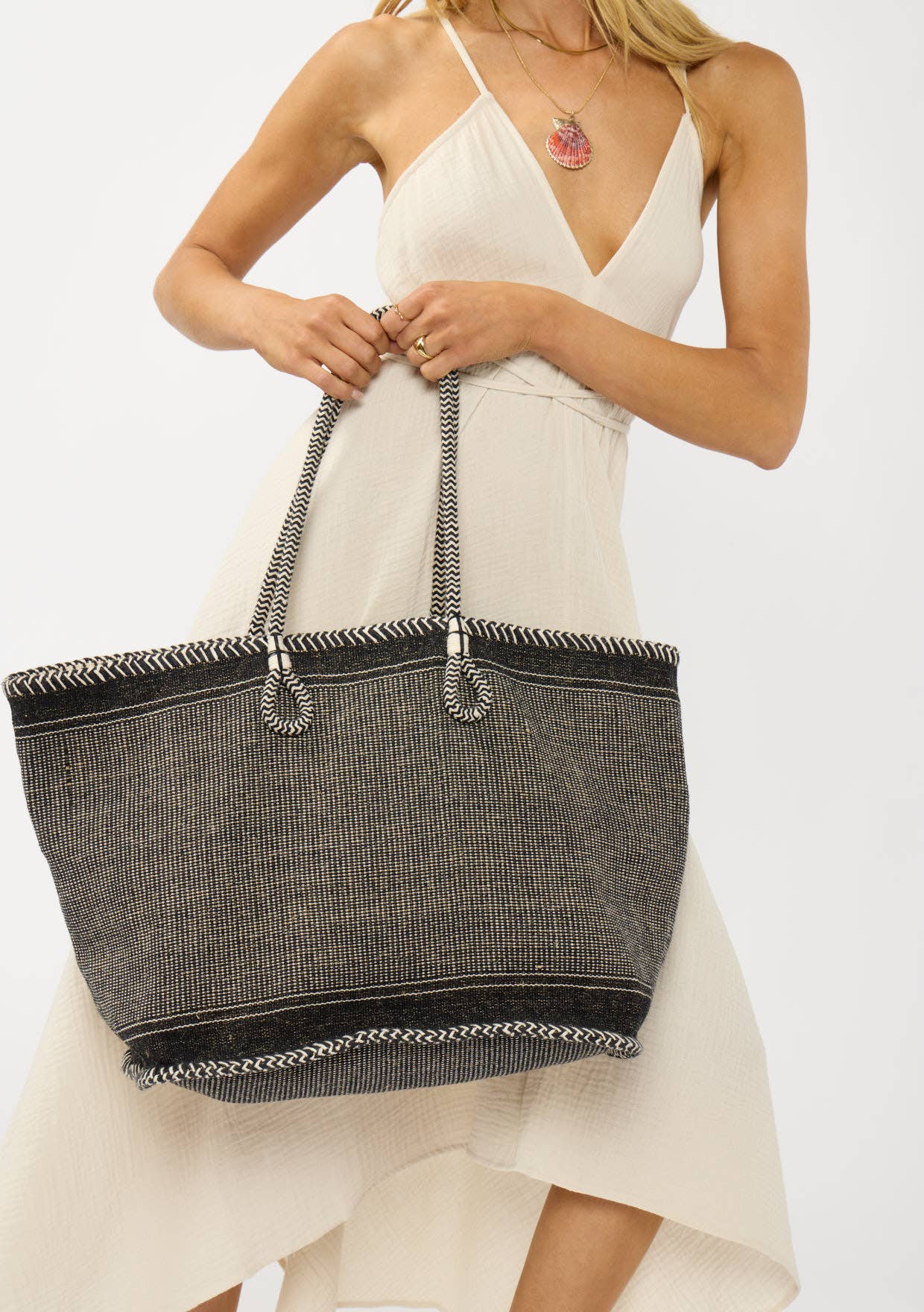 Zip-Up Tote Bag