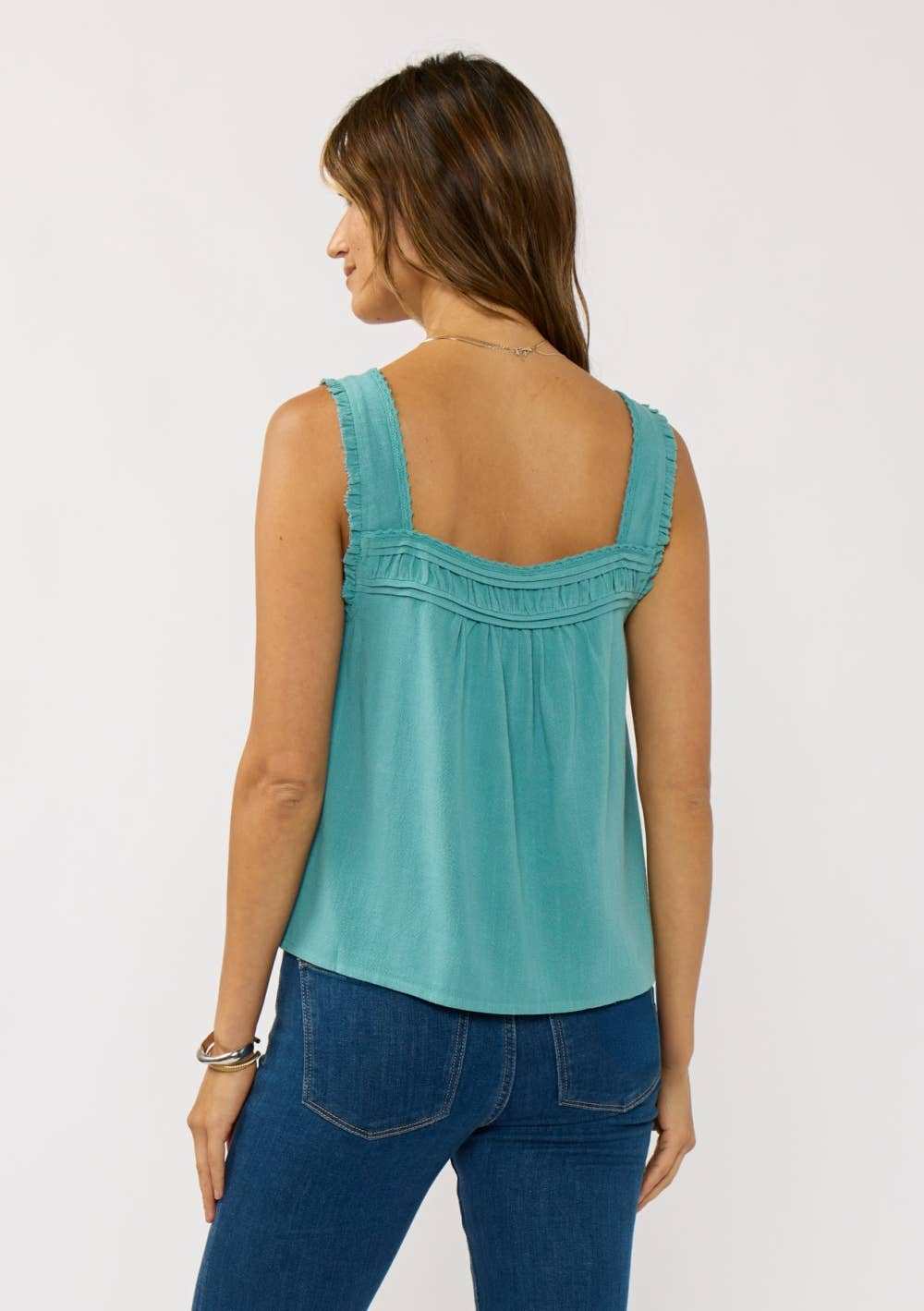 Lace Trim Tank