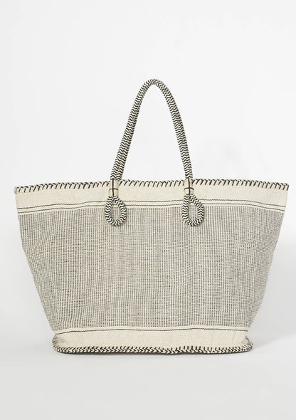 Zip-Up Tote Bag