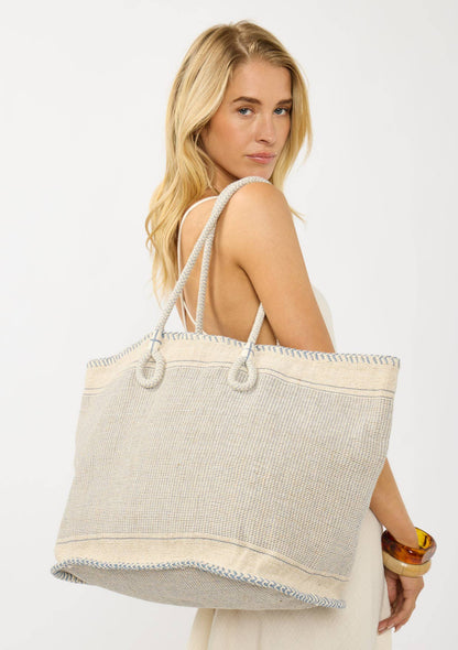 Zip-Up Tote Bag