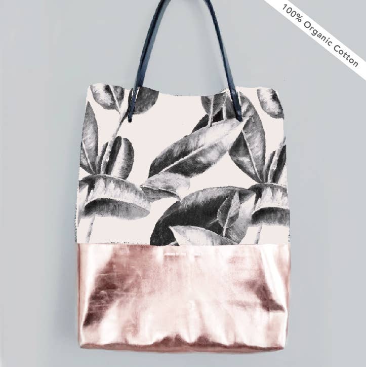 Shopper - Baja Leaves