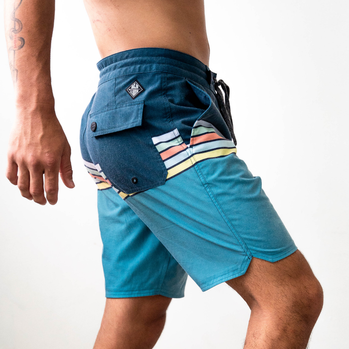 Striped Thieves 18" Boardshorts