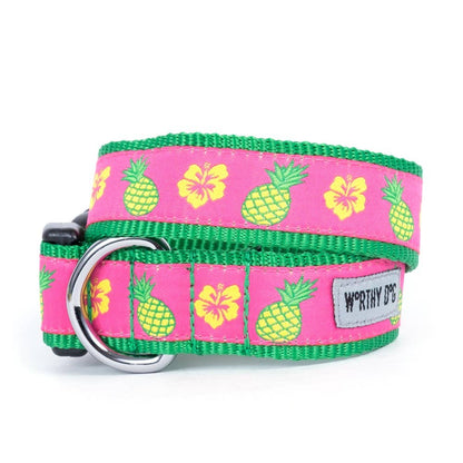 Pineapples Collar: Pink