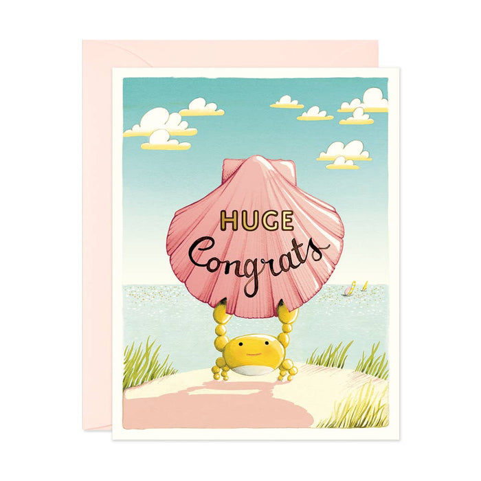 Crab Congrats Card